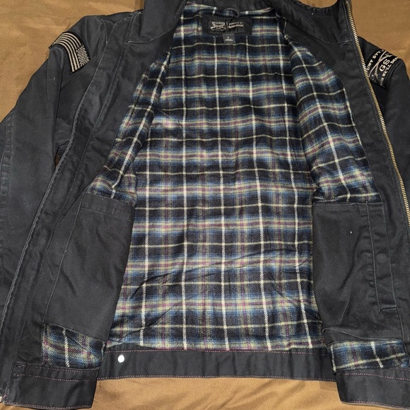 Grunt Style Black Military Field Jacket - Picture 3 of 10